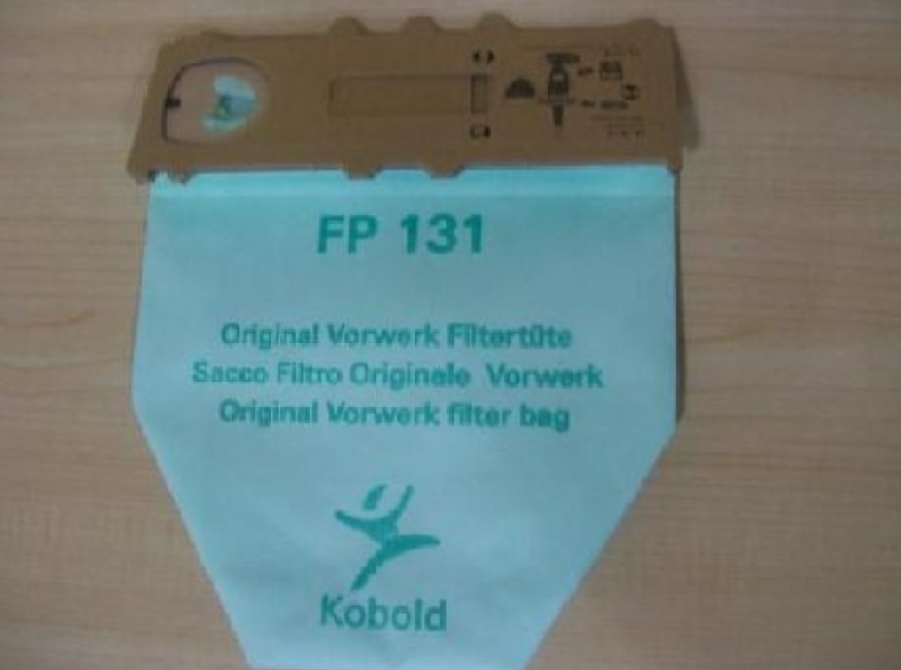 5 sacchetti filtro 1 sacchetto in tessuto non tessuto per folletto 130/131